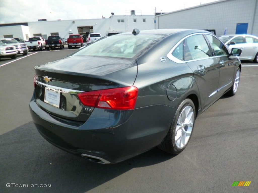 2014 Impala LTZ - Ashen Gray Metallic / Jet Black/Dark Titanium photo #7