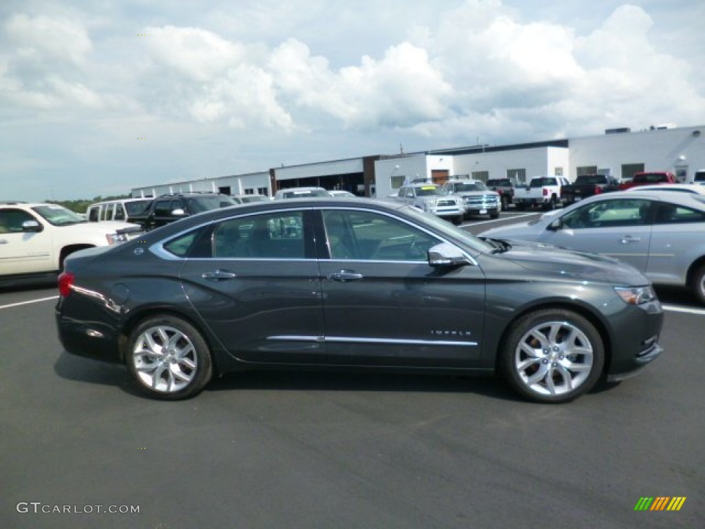 2014 Impala LTZ - Ashen Gray Metallic / Jet Black/Dark Titanium photo #8