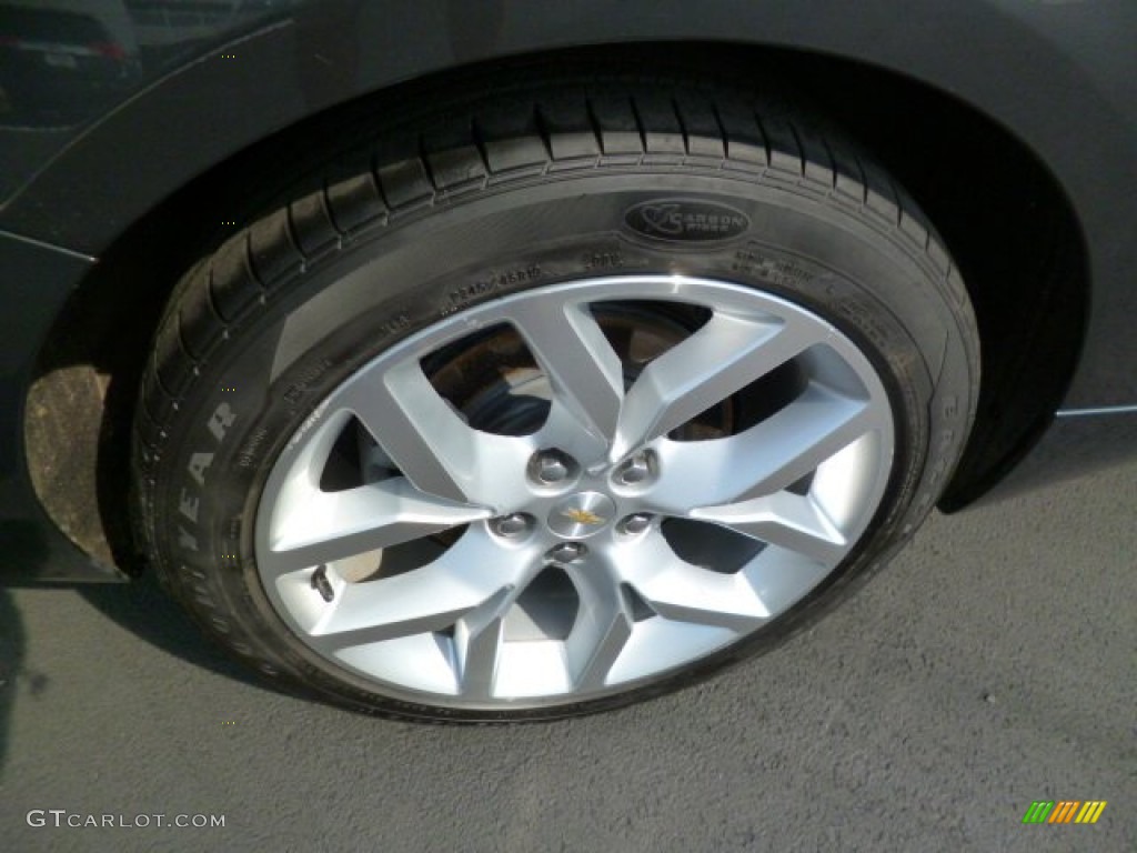 2014 Impala LTZ - Ashen Gray Metallic / Jet Black/Dark Titanium photo #9