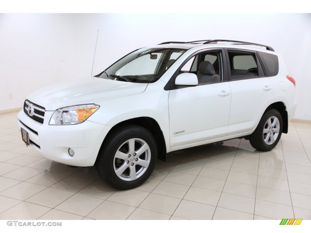 Blizzard Pearl White 2008 Toyota RAV4 Limited 4WD Exterior Photo #94419227