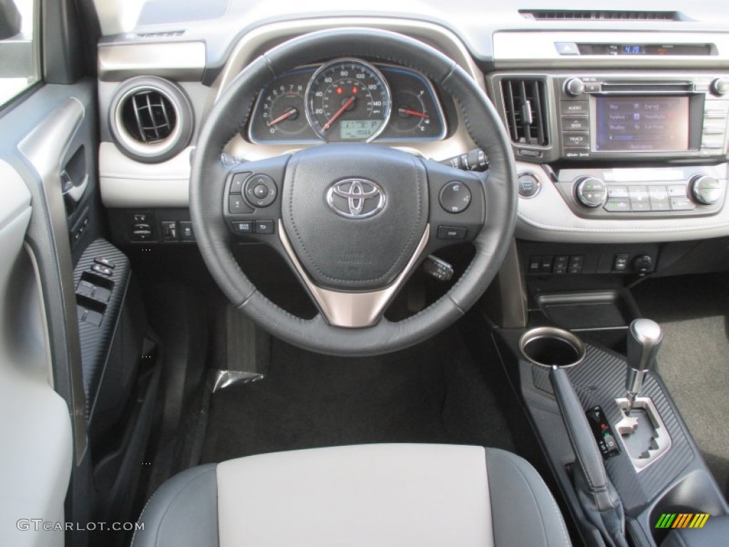 2013 Toyota RAV4 Limited AWD Ash Dashboard Photo #94419527