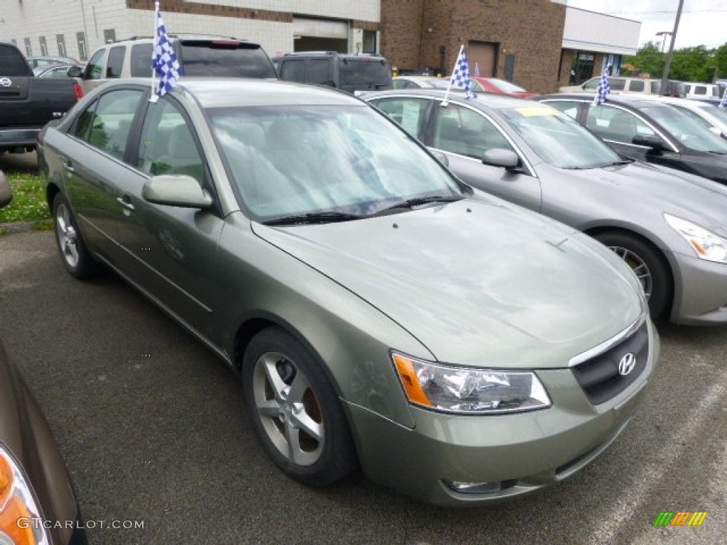 2007 Sonata SE V6 - Natural Khaki / Beige photo #1