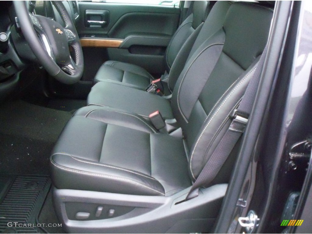 2015 Chevrolet Silverado 2500HD LTZ Crew Cab 4x4 Front Seat Photo #94420013