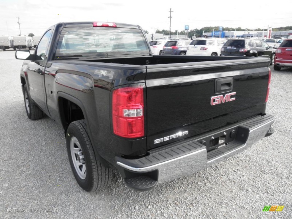 2014 Sierra 1500 Regular Cab 4x4 - Onyx Black / Jet Black/Dark Ash photo #14