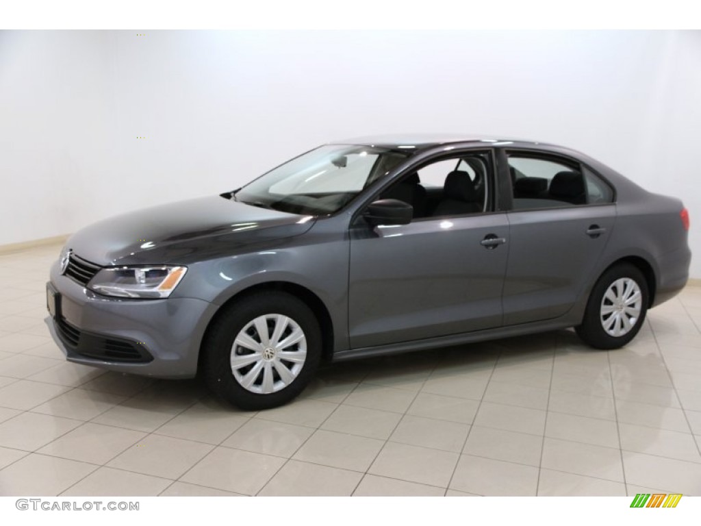 Platinum Gray Metallic 2014 Volkswagen Jetta S Sedan Exterior Photo #94420235