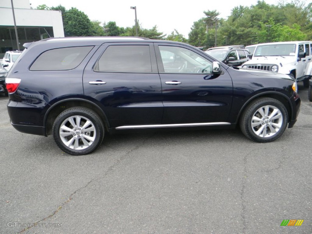 2011 Durango Crew 4x4 - Blackberry Pearl / Black photo #5