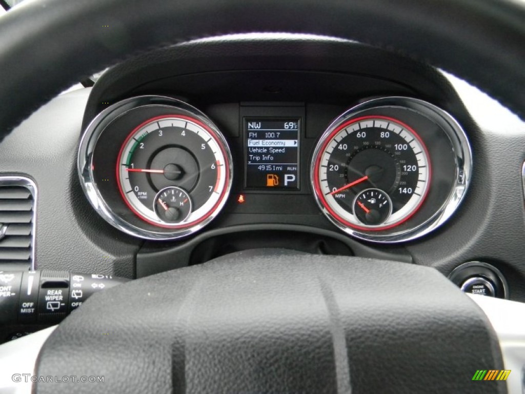 2011 Dodge Durango Crew 4x4 Gauges Photo #94421168