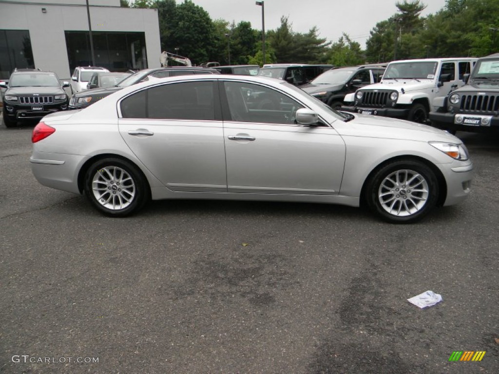 Platinum Metallic 2011 Hyundai Genesis 3.8 Sedan Exterior Photo #94421816
