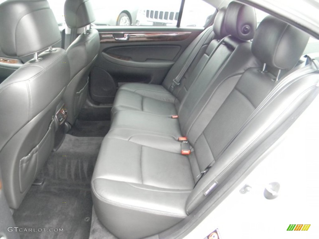 2011 Hyundai Genesis 3.8 Sedan Rear Seat Photo #94421918