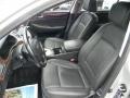 2011 Hyundai Genesis Jet Black Interior Front Seat Photo
