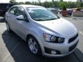 2012 Silver Ice Metallic Chevrolet Sonic LTZ Sedan  photo #7