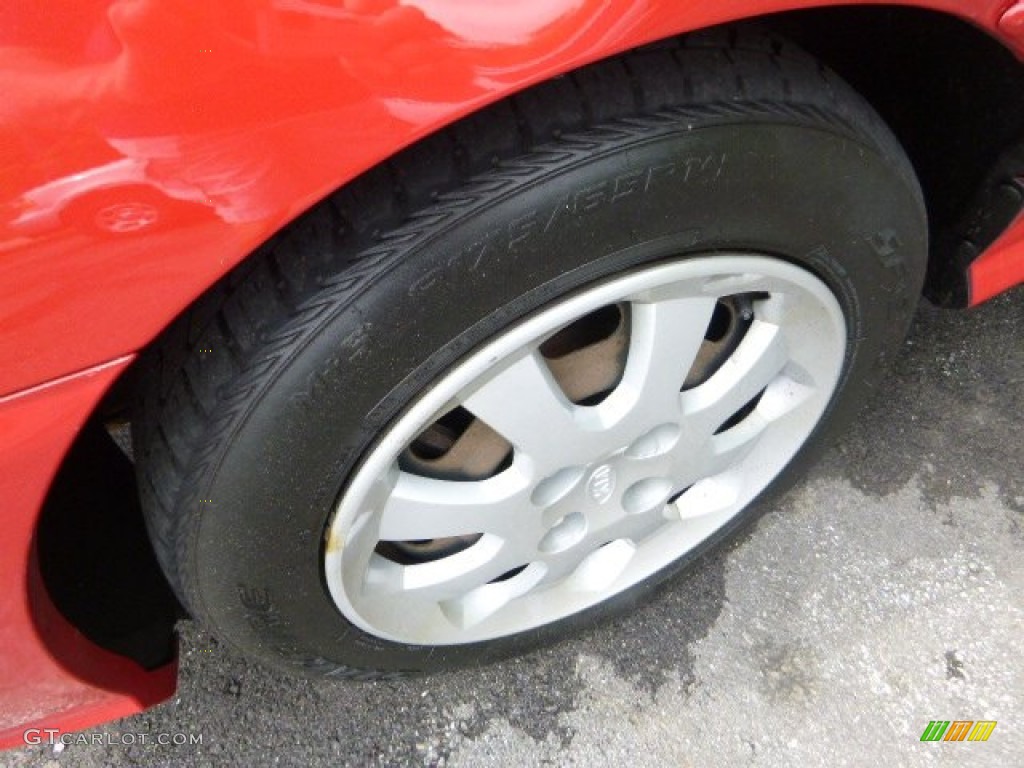 2003 Rio Sedan - Classic Red / Gray photo #7