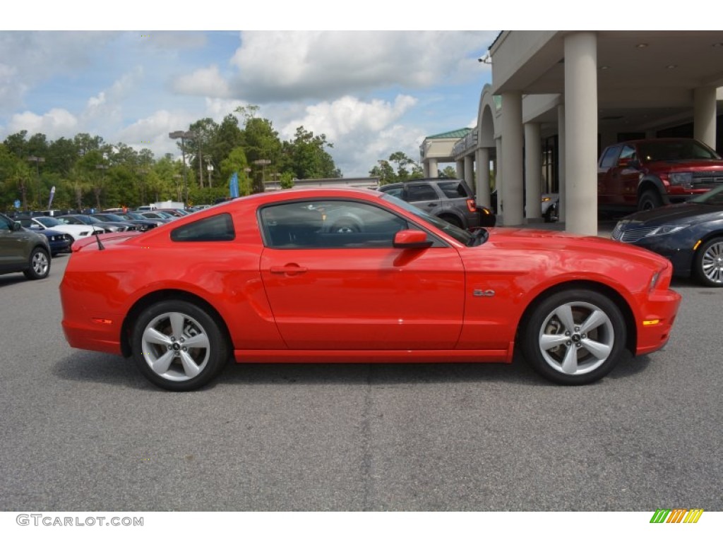 2014 Mustang GT Coupe - Race Red / Charcoal Black photo #2
