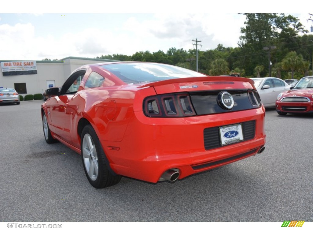 2014 Mustang GT Coupe - Race Red / Charcoal Black photo #5