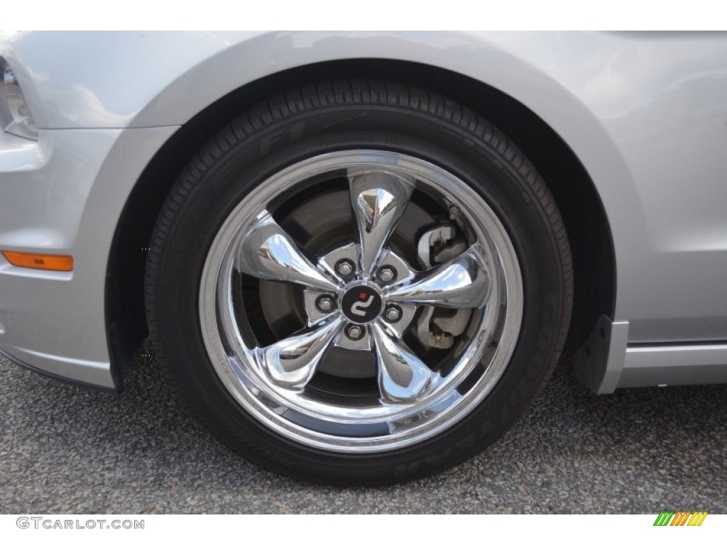 2013 Mustang GT Coupe - Ingot Silver Metallic / Charcoal Black photo #9