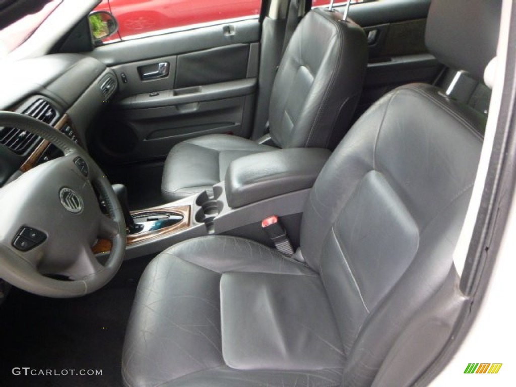 2002 Sable LS Premium Sedan - Vibrant White / Dark Charcoal photo #8