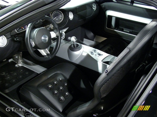 Ebony Black Interior 2006 Ford GT Standard GT Model Photo #94427