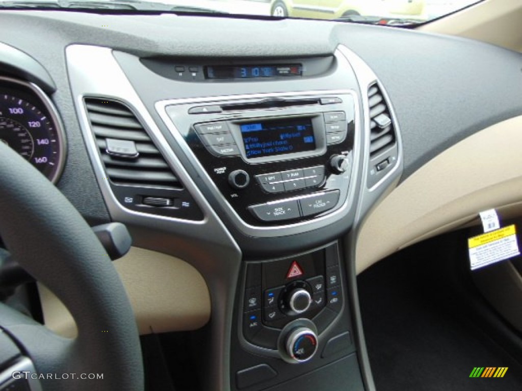 2014 Elantra SE Sedan - Red / Beige photo #10