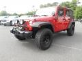 Flame Red - Wrangler Unlimited X 4x4 Photo No. 3