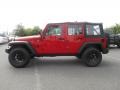Flame Red - Wrangler Unlimited X 4x4 Photo No. 4