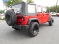 Flame Red - Wrangler Unlimited X 4x4 Photo No. 7