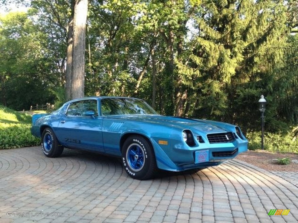 1979 Camaro Z28 - Bright Blue / Blue photo #2