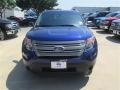 2014 Deep Impact Blue Ford Explorer FWD  photo #2