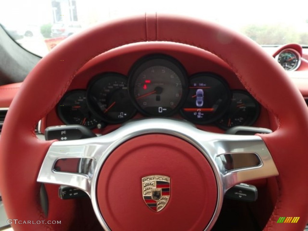 2014 Porsche 911 Carrera 4S Coupe Steering Wheel Photos