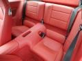 2014 Porsche 911 Carrera Red Natural Leather Interior Rear Seat Photo