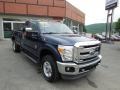 Dark Blue Pearl Metallic - F250 Super Duty XLT SuperCab 4x4 Photo No. 2