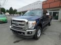 Dark Blue Pearl Metallic - F250 Super Duty XLT SuperCab 4x4 Photo No. 4