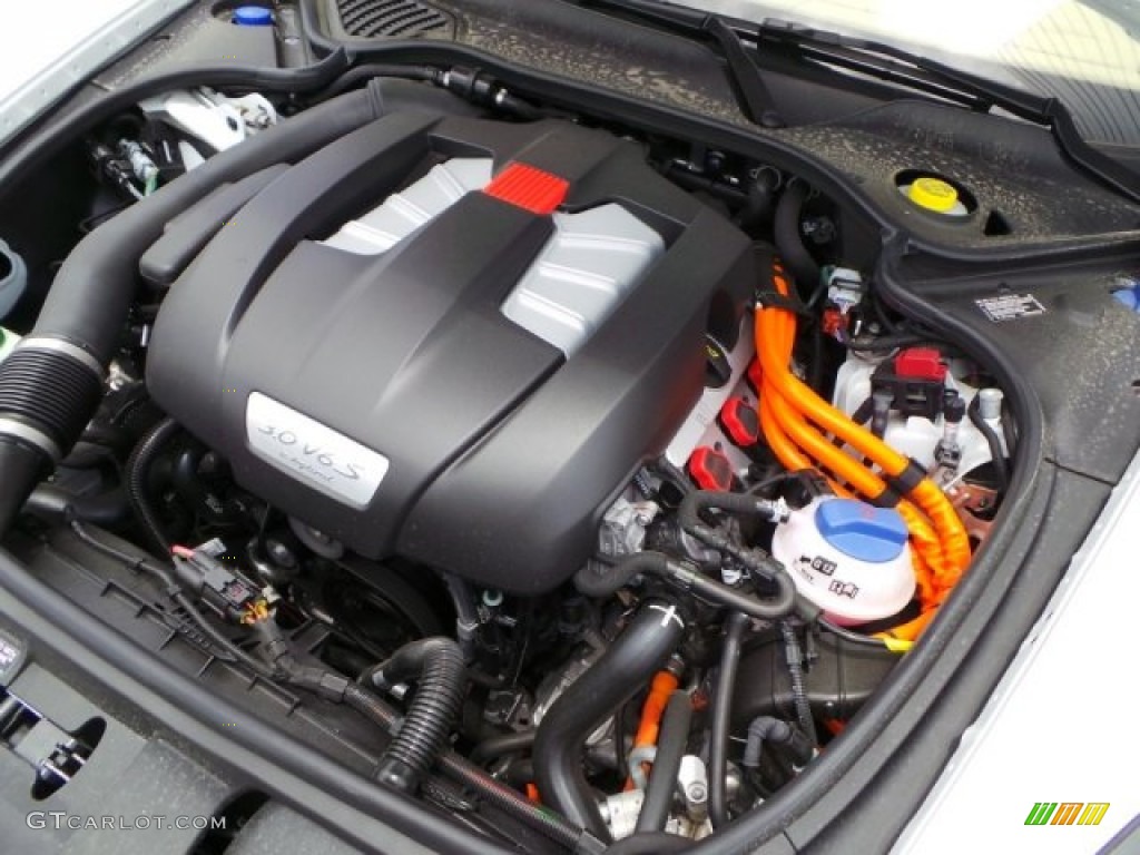 2014 Porsche Panamera S E-Hybrid 3.0 Liter DFI Supercharged DOHC 24-Valve VVT V6 Gasoline/Electric Parallel Plug-In Hybrid Engine Photo #94431130