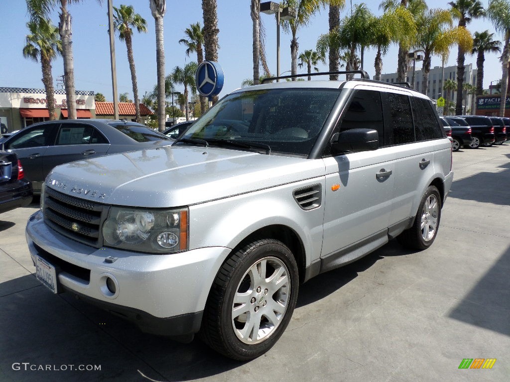 2006 Range Rover Sport HSE - Zambezi Silver Metallic / Ebony Black photo #5