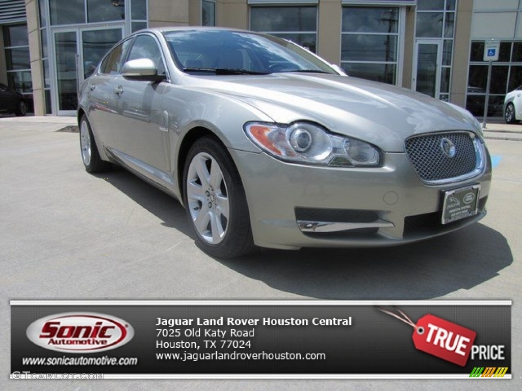 2010 XF Sport Sedan - Cashmere Gold Metallic / Barley photo #1