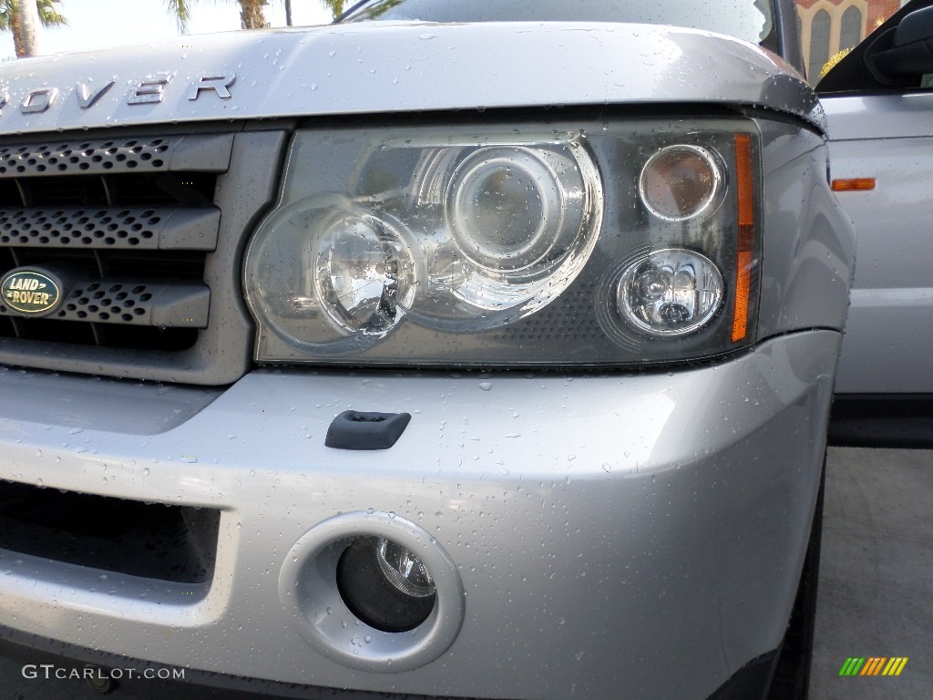 2006 Range Rover Sport HSE - Zambezi Silver Metallic / Ebony Black photo #23