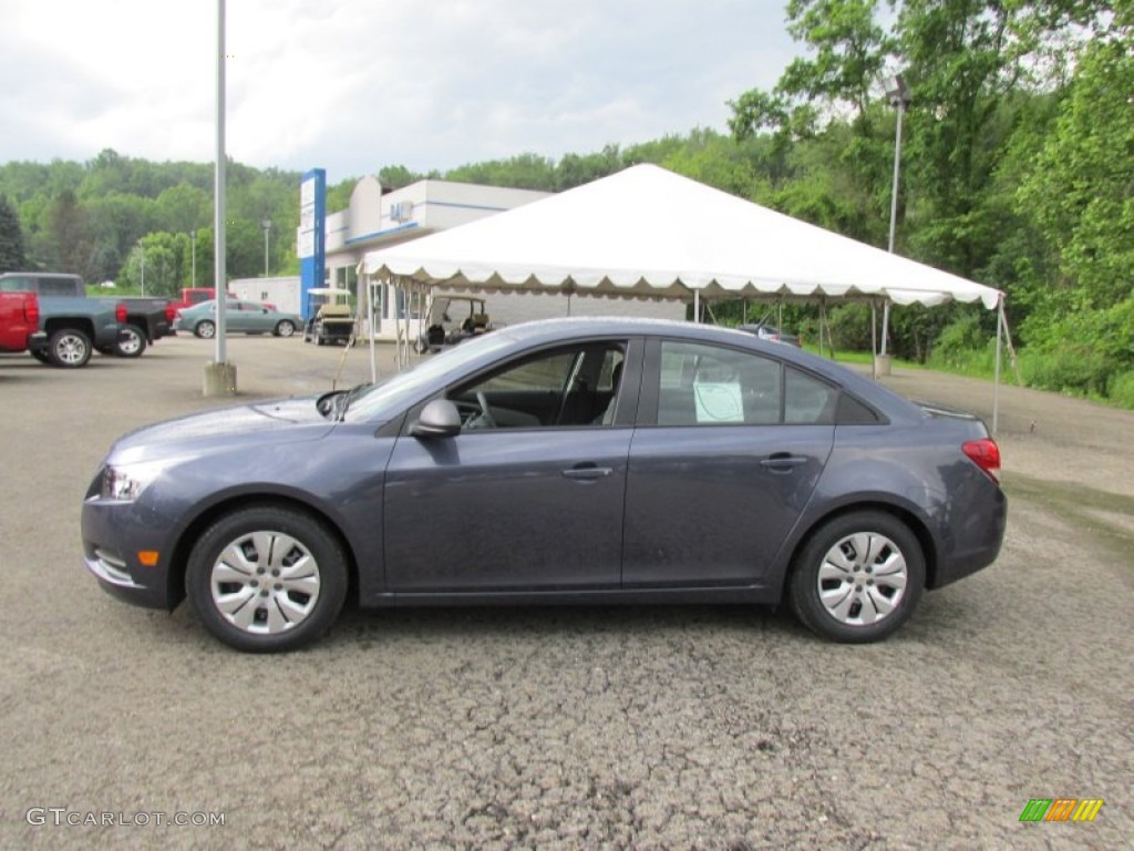 2014 Cruze LS - Atlantis Blue Metallic / Jet Black/Medium Titanium photo #2