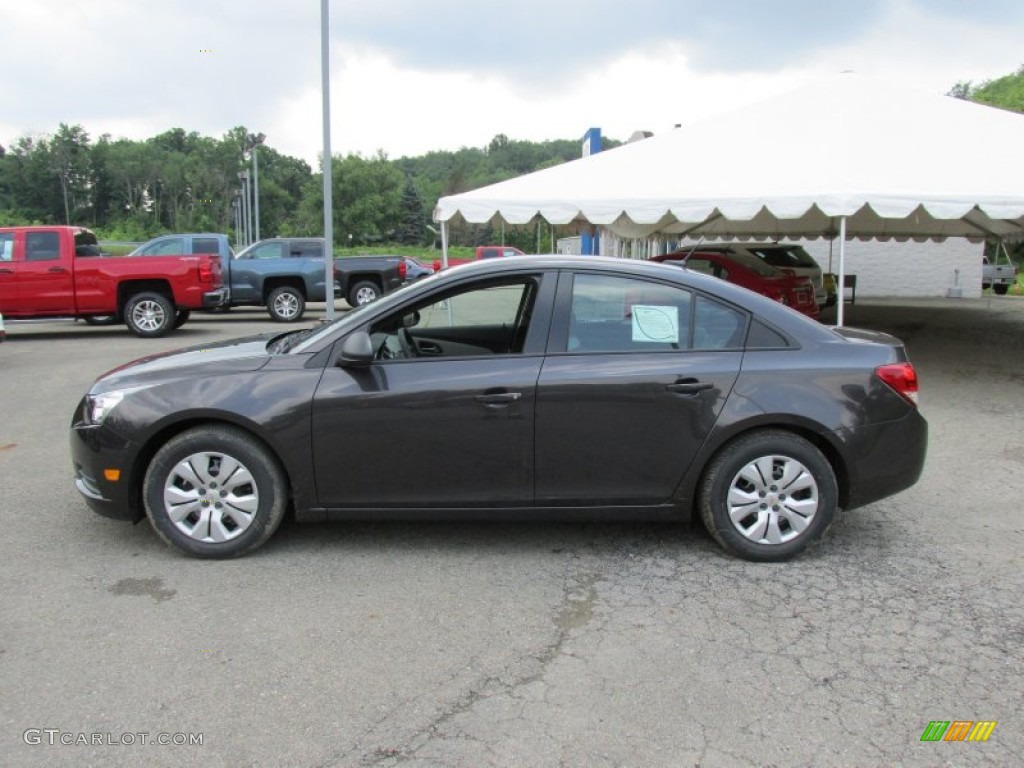 2014 Cruze LS - Tungsten Metallic / Jet Black/Medium Titanium photo #2