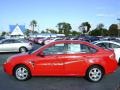 2008 Vermillion Red Ford Focus SES Sedan  photo #4