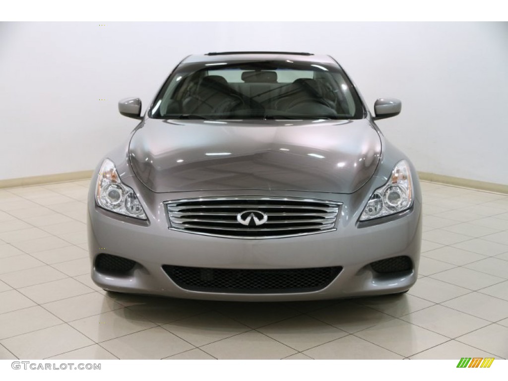 2008 G 37 S Sport Coupe - Platinum Graphite Gray / Graphite photo #2