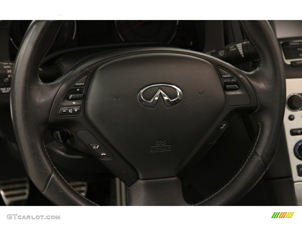 2008 G 37 S Sport Coupe - Platinum Graphite Gray / Graphite photo #7