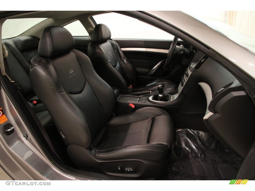 2008 G 37 S Sport Coupe - Platinum Graphite Gray / Graphite photo #14