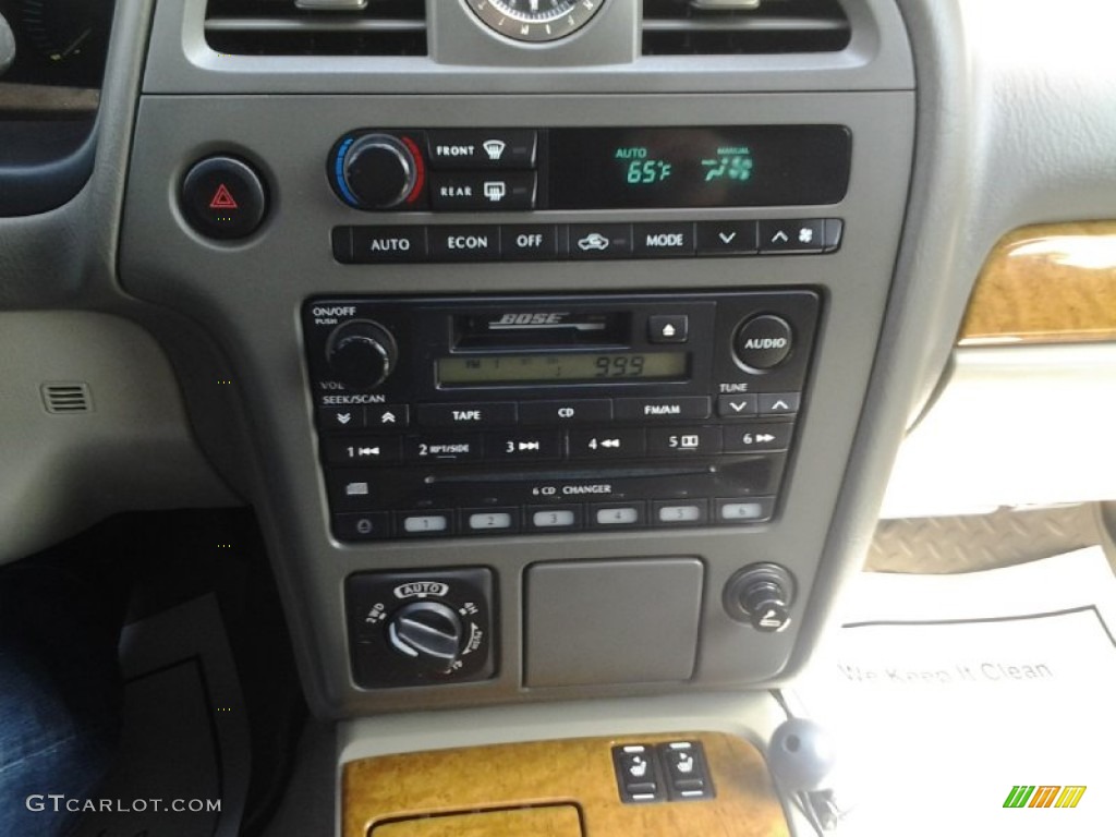 2001 QX4 4x4 - Tuscan Beige Metallic / Stone Beige photo #17