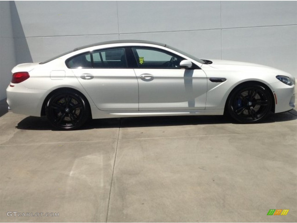 Alpine White 2015 BMW M6 Gran Coupe Exterior Photo #94440359