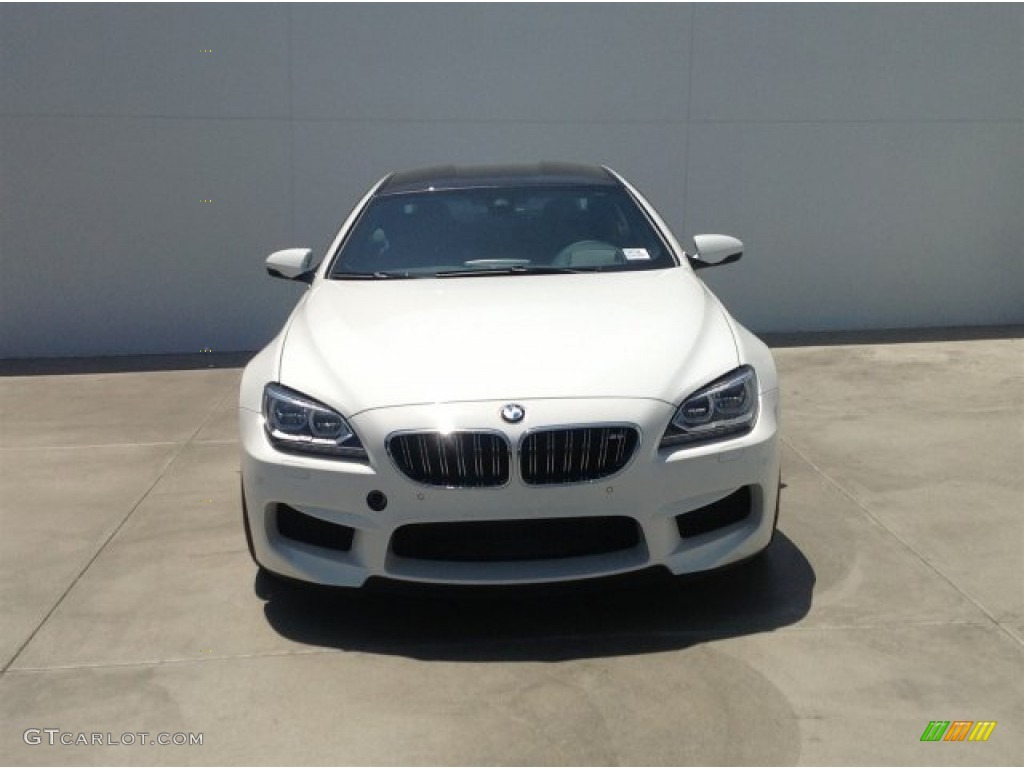 2015 M6 Gran Coupe - Alpine White / Black photo #3