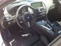 Black 2015 BMW M6 Gran Coupe Interior Color