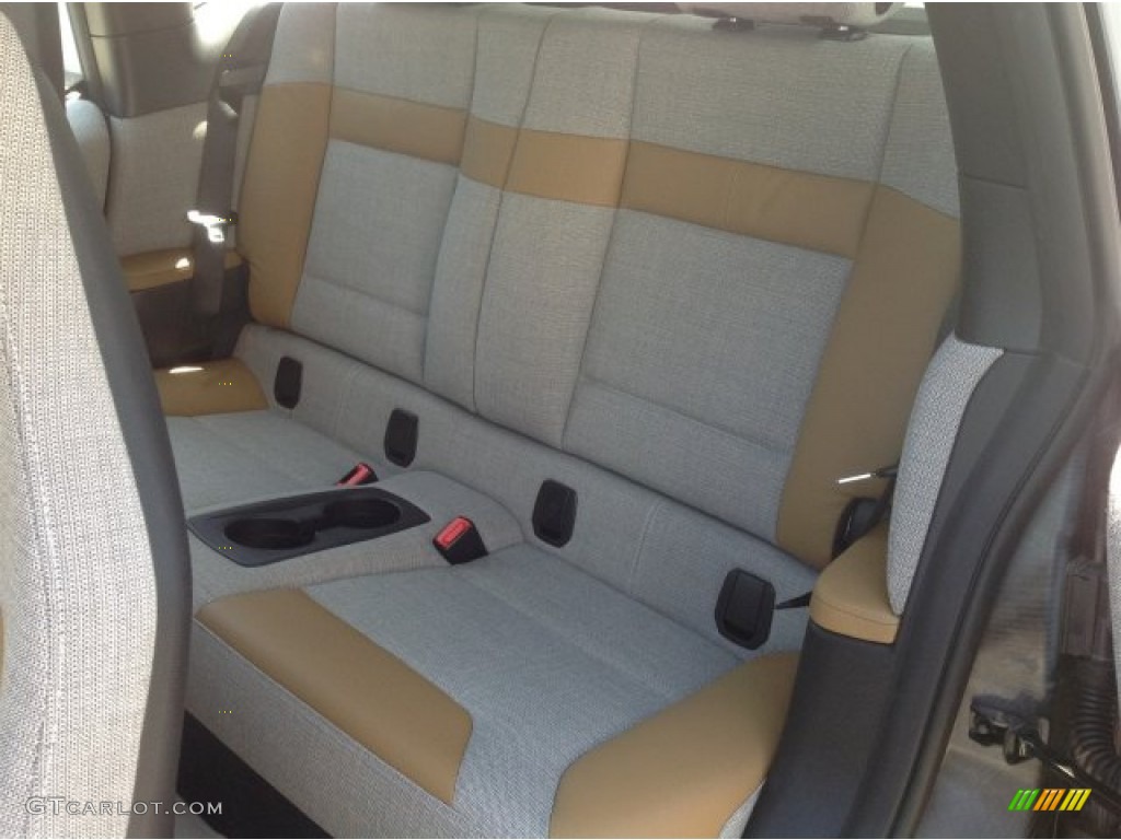 2014 i3 with Range Extender - Andesite Silver Metallic / Giga Cassia Natural Leather/Carum Spice Grey Wool Cloth photo #5