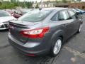 2014 Sterling Gray Ford Focus Titanium Sedan  photo #2