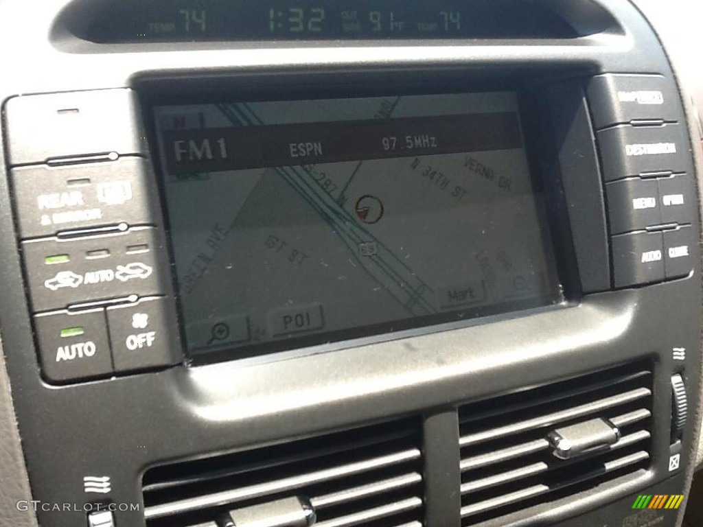 2002 Lexus LS 430 Navigation Photos