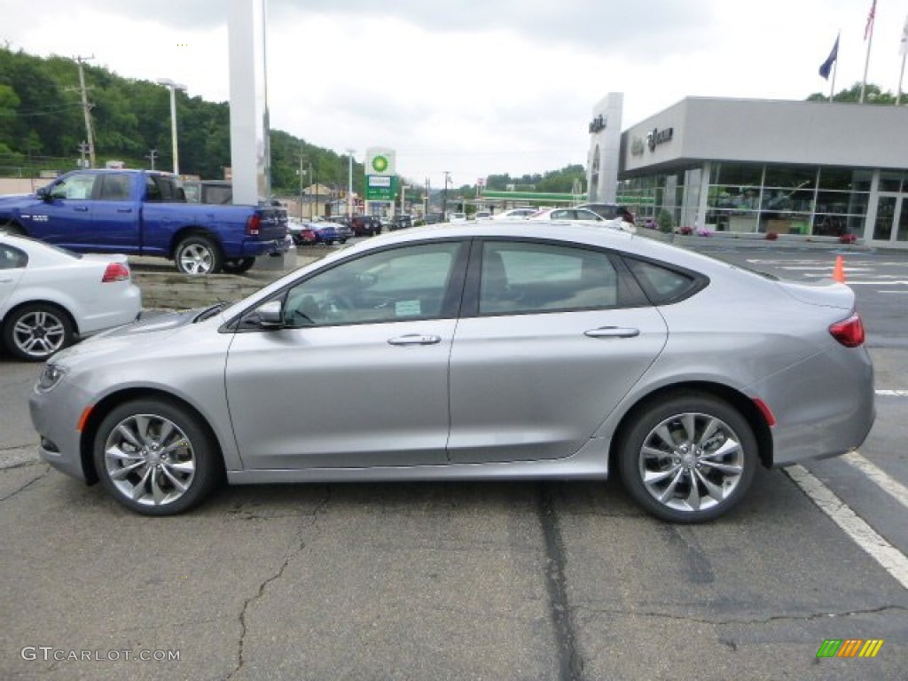 2015 200 S AWD - Billet Silver Metallic / Black photo #2