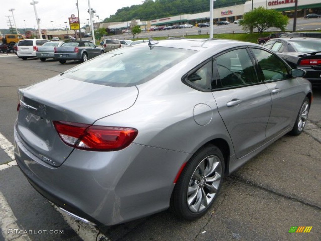 2015 200 S AWD - Billet Silver Metallic / Black photo #5
